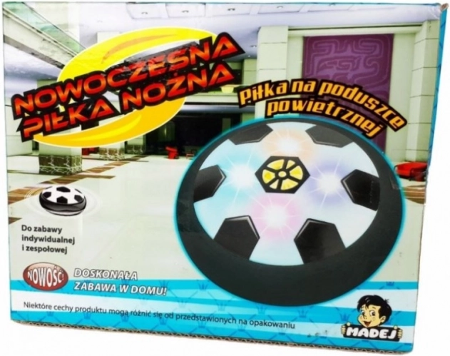 Voetbal 15 cm met licht - 1 stuk
