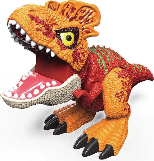 Dinosaurus met effecten rood 26,5 × 11 × 13 cm