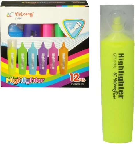 gekleurde markeerstift