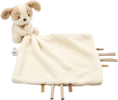 Nattou knuffeldoekje Teddy hondje 27 × 27 cm
