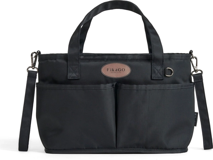 FikaGo organizer voor kinderwagen zwart