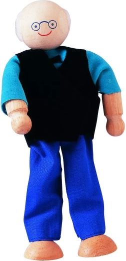 PlanToys houten pop opa
