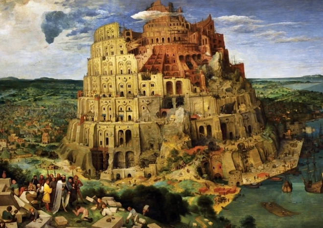 Puzzle Museum Series: Toren van Babel 2000 stukjes