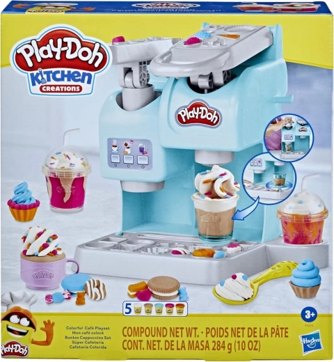 Play-Doh Regenboog Glitters Cafetaria – creatieve set voor het maken van “drankjes” en “desserts”