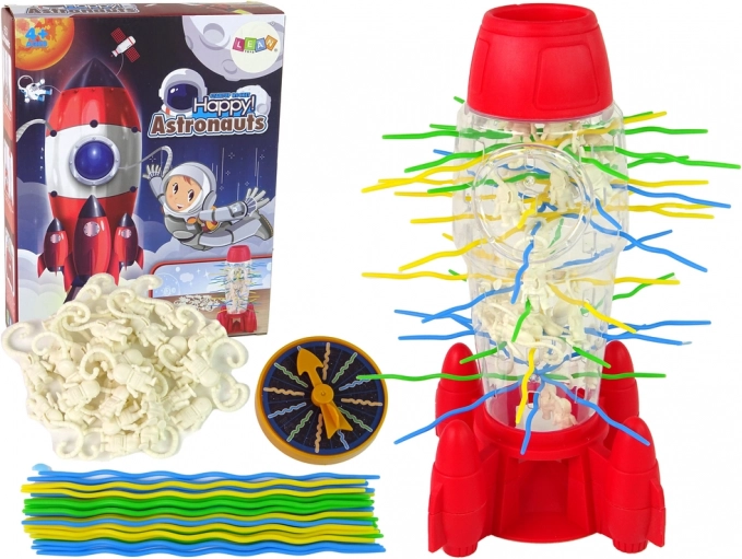 Vallende astronauten Raket arcadegame