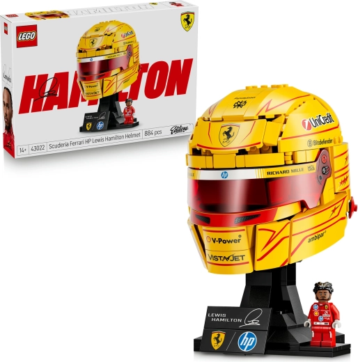LEGO Editions-helm van Lewis Hamilton van Scuderia Ferrari HP