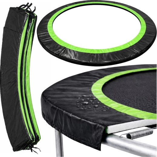 Beschermrand voor trampolineveren Lean 180–183 cm 6 ft zwart