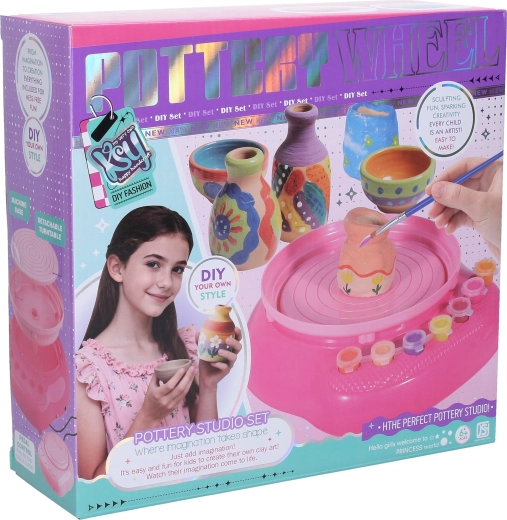 Kinderpottenbakkersschijf met accessoireset