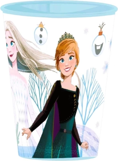 Plastic beker Frozen kerst - 1 stuk