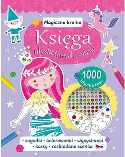 Boek met sprankelende spelletjes – Magisch rijk