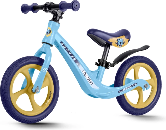 Loopfiets voor kinderen Ricokids Funnu met magnesium frameconstructie, 12" EVA-wielen