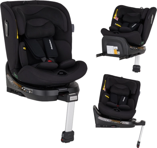 Petite&Mars draaibare autostoel Twistguard Pro i-Size Coal black air 40–150 cm (0–36 kg)