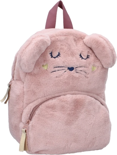 Pluchen kinderrugzak Prêt The Adorables roze 27 cm