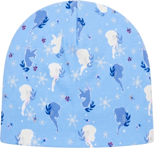 Kinderkatoenen muts Frozen turquoise