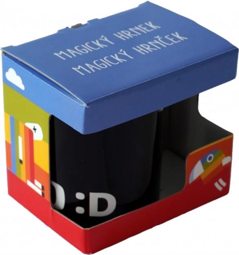 Magische mok Déčko – verandert van kleur door warmte