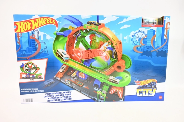 Hot Wheels City-set met reuzenrad en looping