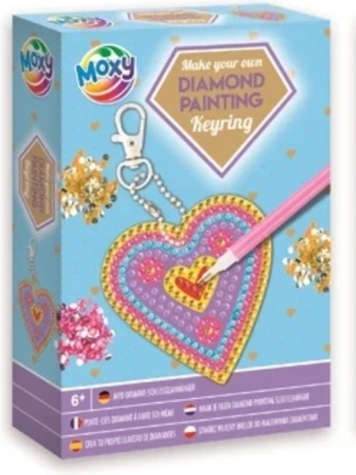 Grafix diamant schilderen – hart hangertje