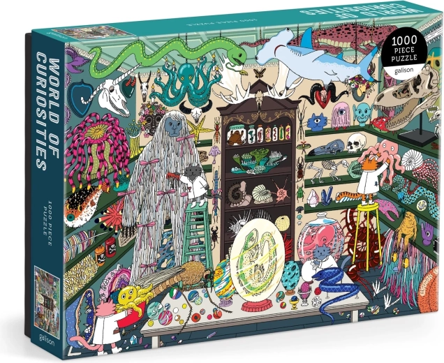 Puzzel Wereld van Curiosa 1000 stukjes GALISON