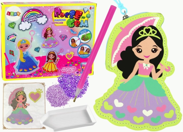 Set kralen voor diamond painting – prinses hanger