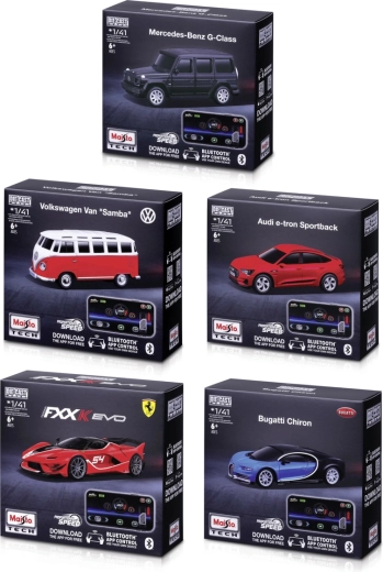 Maisto RC metalen auto met verlichting 1:41