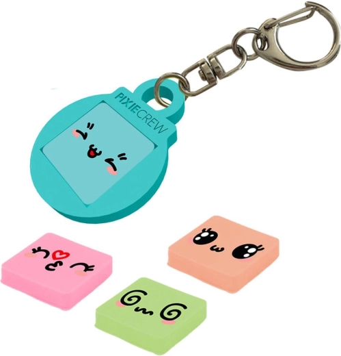 PIXIE CREW sleutelhanger - hanger turquoise/blauw
