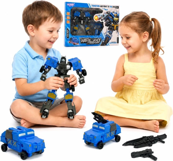 Woopie transformerende gevechtsrobot 2-in-1 - 1 stuk