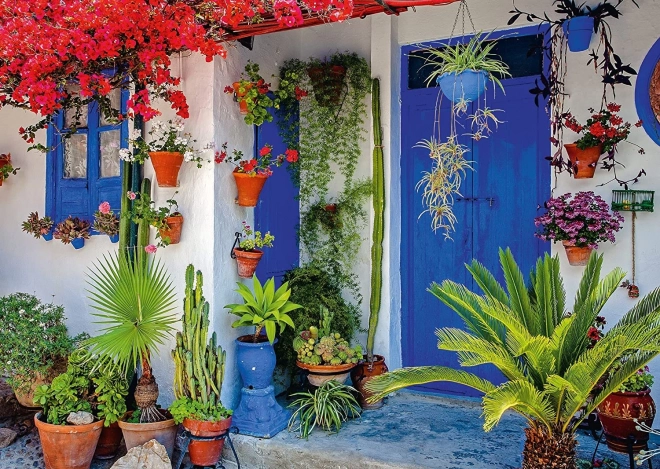 Schmidt puzzel Mediterrane deuren 1000 stukjes