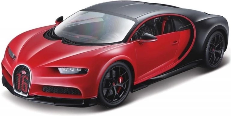 Bburago 1:18 Plus Bugatti Chiron Sport PLUS Rood