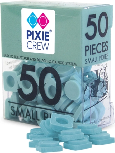 Pixie Crew kleine siliconen pixels turquoise