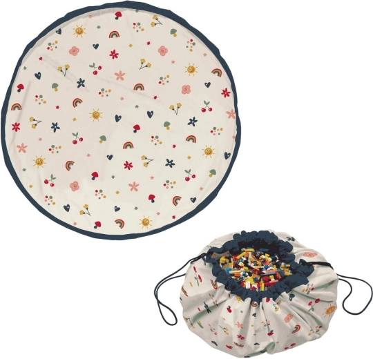 Play&Go Noomad original speelkleed en speelgoedzak Funny Days