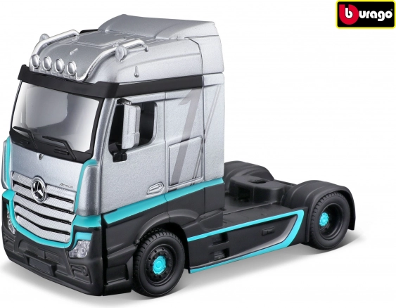 Bburago Mercedes‑Benz Actros Gigaspace 1:43 metalen modeltrekker