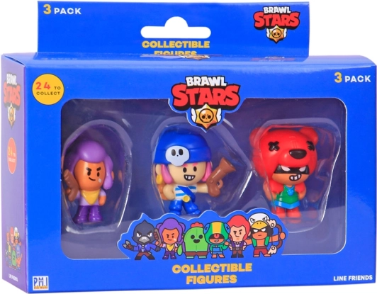 Figuren Brawl Stars 3 Pack - Serie 1