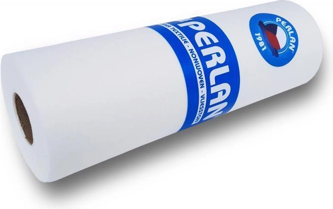 Perlan non-woven textiel 45 g, vellen 30 × 40 cm, 50 stuks op rol