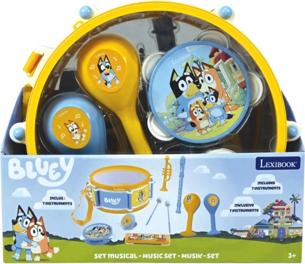 Lexibook muzie set Bluey met 7 instrumenten