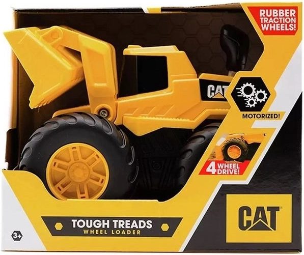 CAT terrein graafmachine 4x4 met verlichting en bedieningshendel 19 cm