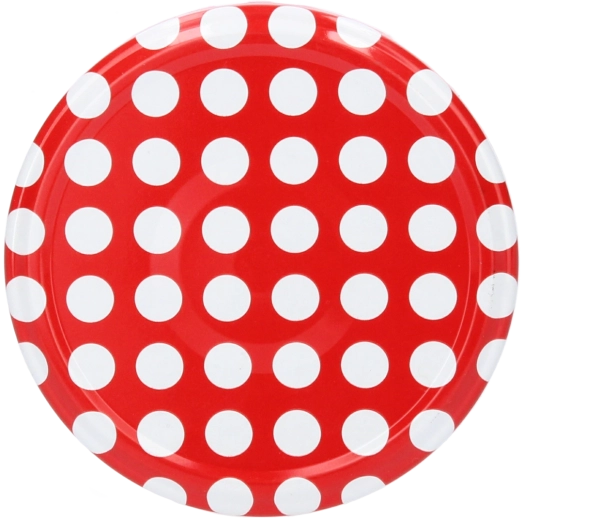 Set deksels voor inmaken 82 mm met groene erwt, 10 stuks