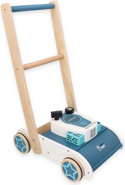 Houten grasmaaier met geluid van Adam Toys
