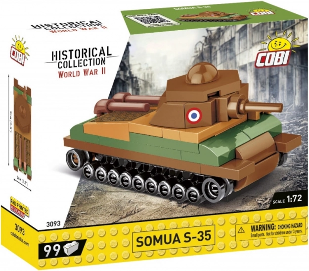 COBI Bouwset Historical Collection Somua S-35 1:72