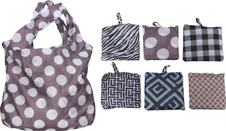 Opvouwbare stoffen tas 54x72 cm