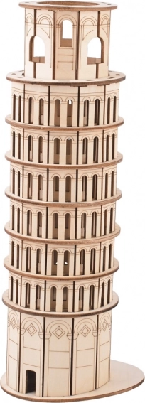 Houten 3D-puzzel Scheve Toren van Pisa