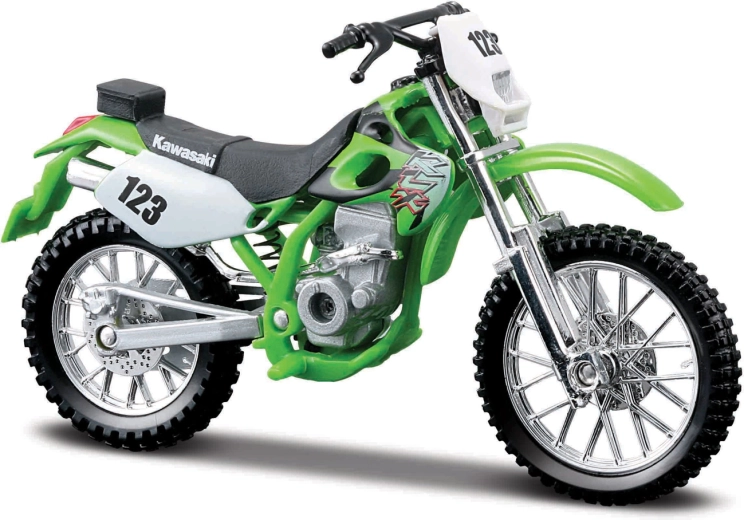 Maisto motorfiets Kawasaki KLX 250SR 1:18