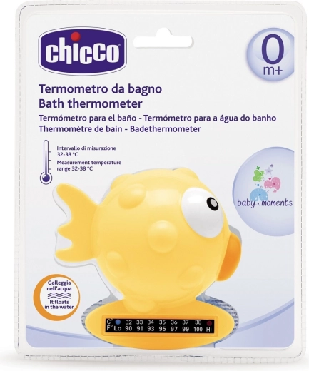 Chicco badthermometer vis – oranje
