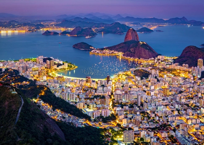 Puzzel ENJOY Rio de Janeiro ’s nachts, Brazilië – 1000 stukjes