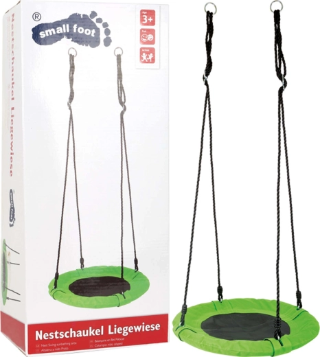 Small Foot schommelnet ooievaarsnest – groen