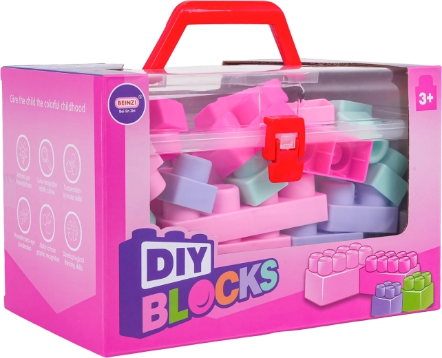 Set van 40 zachte bouwblokken