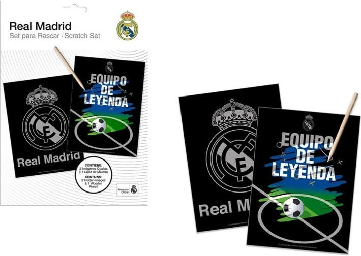 Krasafbeeldingen REAL MADRID – creatieve set