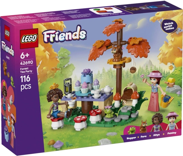 LEGO Friends Bosachtig theekransje
