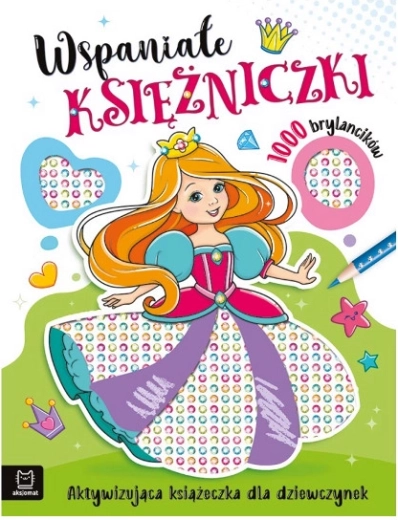 Geweldige prinsessen – activiteitenboek voor meisjes met 1000 zelfklevende glitters