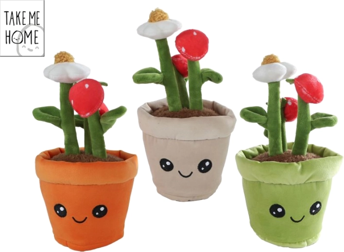 Pluchen aardbeiplant Take Me Home 23 cm