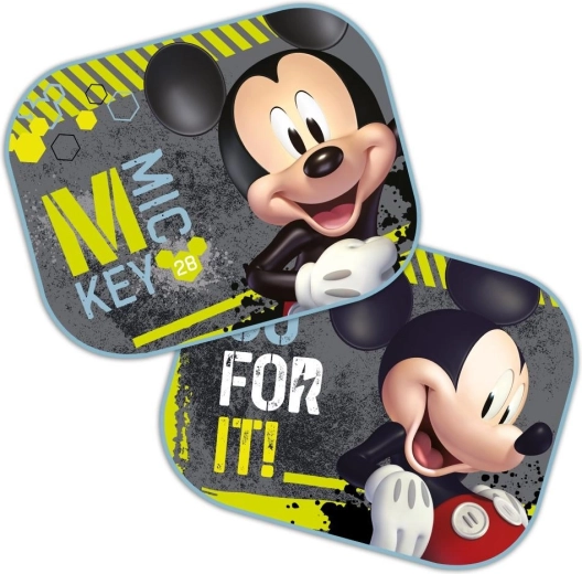 Zonneschermen voor de auto Mickey Mouse - set van 2 stuks